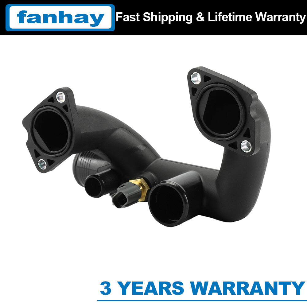 Suitable for Jaguar Vanden Plas XJ8 XK8 thermostat cover socket pipe with sensor LNA1600AA