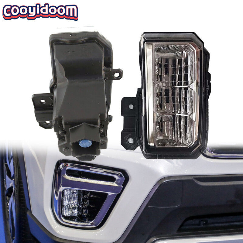 1 Dual LED DRL Fog Lights with Automatic Bumper Lights for Subaru Forester SK 2019-2011