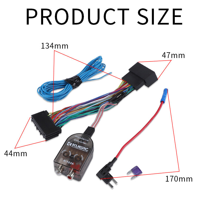 Add An Amp Amplifier Adapter Interface For Select for Ford 2011-2018 F150 F250 F350