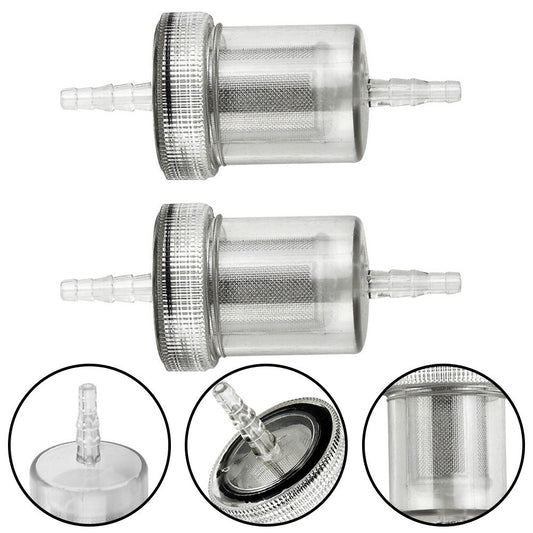 2-Piece Diesel Plastic Direct Exit Fuel Filter Kit for Webasto Air Heater Diesel
