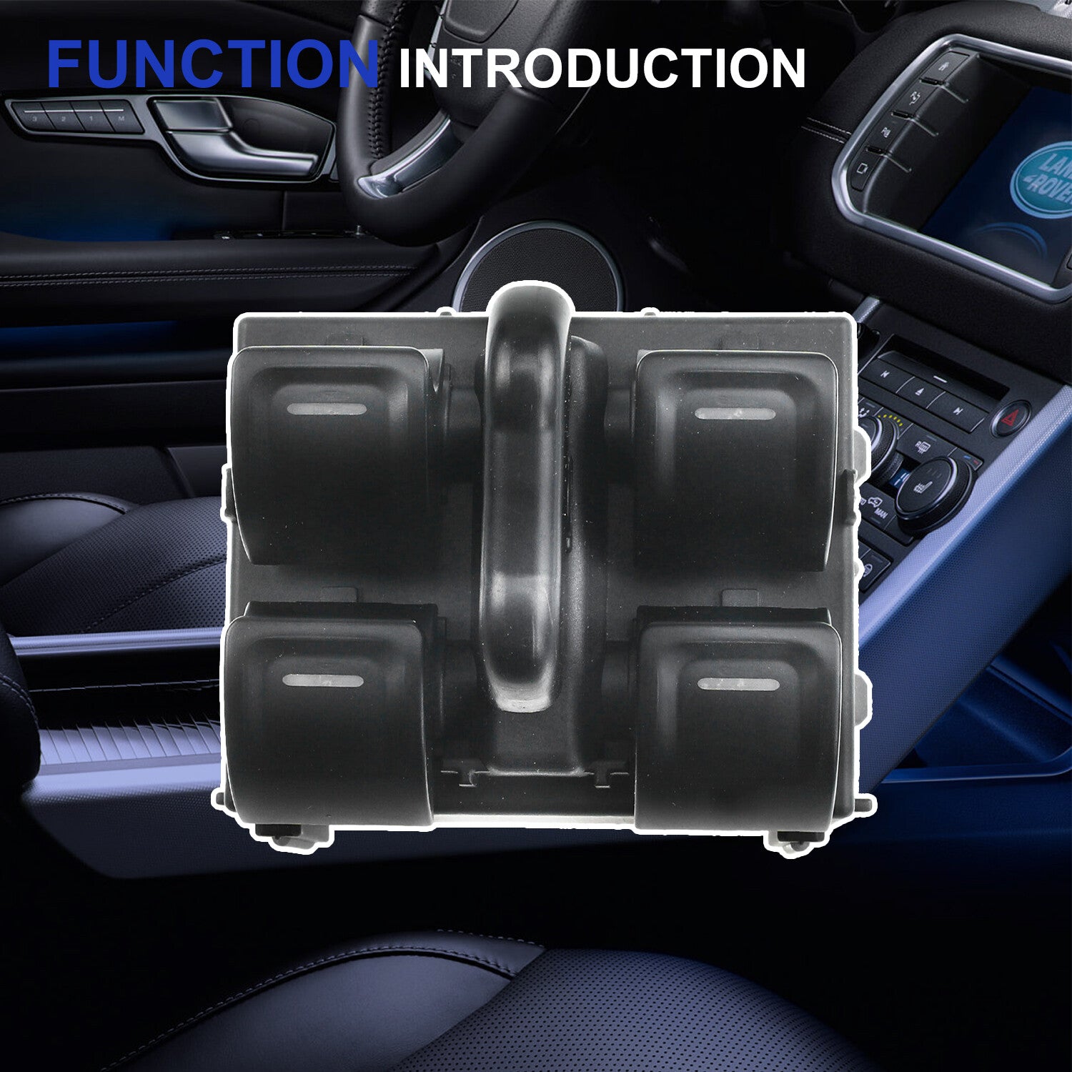 Center Power Window Switch for Jeep for Wrangler JK JL 2012-2018 4 Door 68156217AA