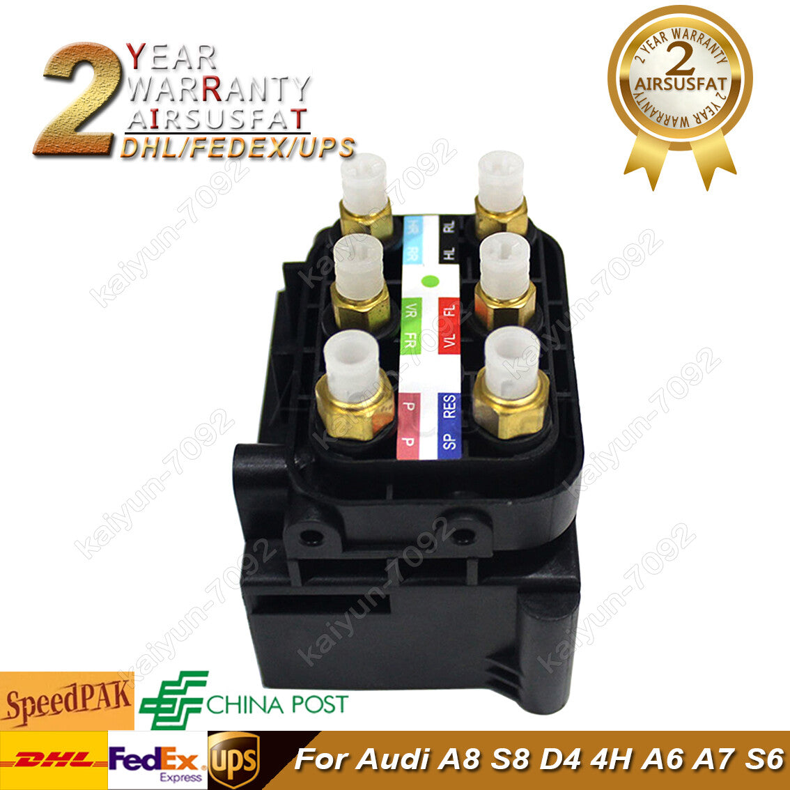 Air Suspension Compressor Valve Block for Audi for A8 S8 D4 4H A6 A7 S6 4H0616013