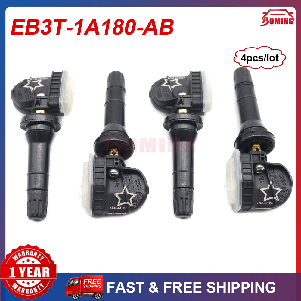 4x TPMS Tire Pressure Sensor EB3T-1A180-AB 315MHz for Ford Focus 2016 2017 2018