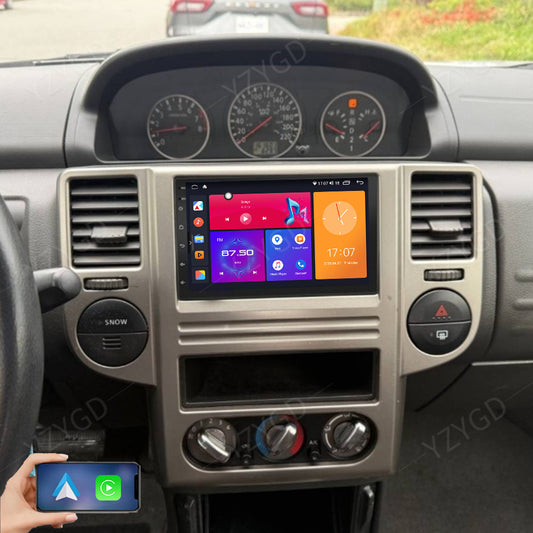 for Nissan for X-trail 2002-2011 Stereo 7inch Apple CarPlay Car Radio GPS Screen SWC