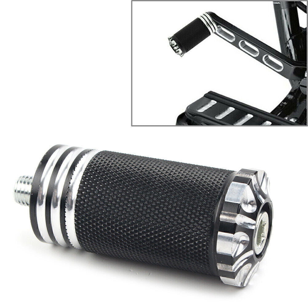 Black CNC Shifter Toe Shift Peg Pedal Fit for Harley Touring Softail 1984-2020