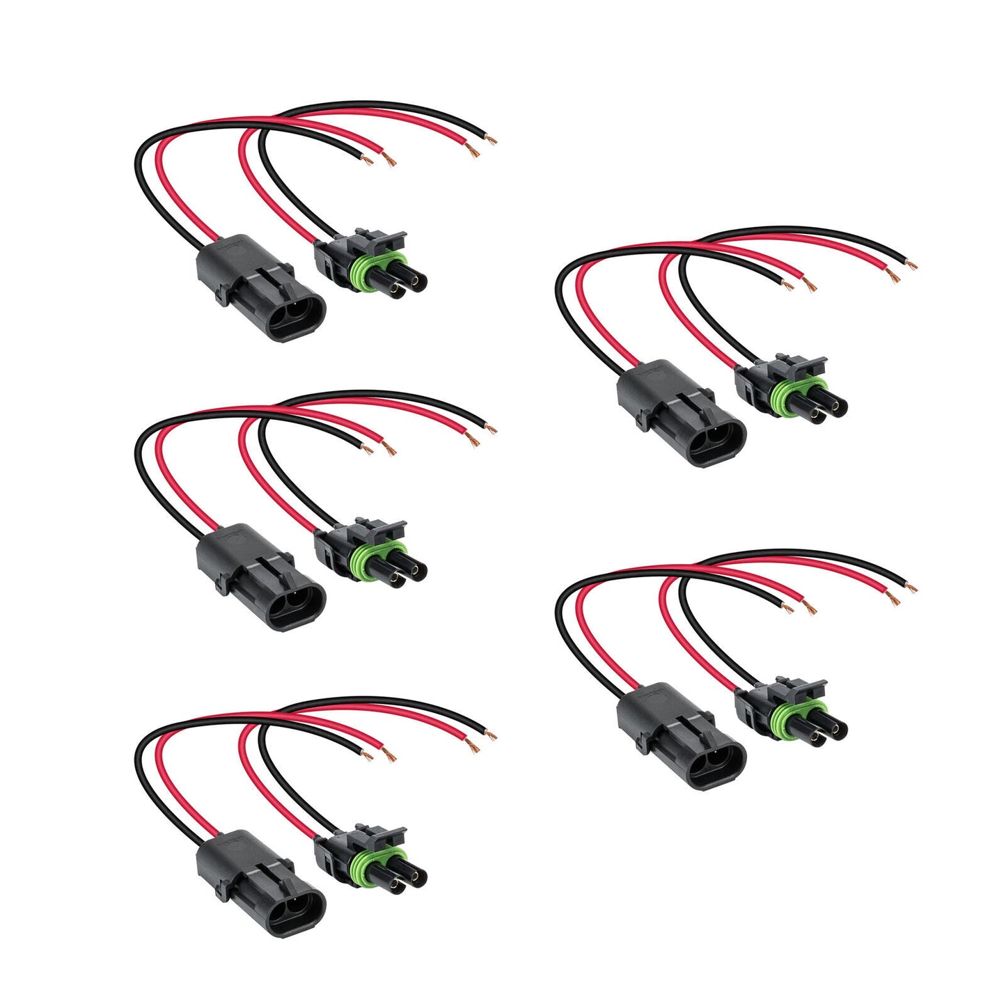 New Weather-Pack Connector Kits Adapter Repairing Fittings For 16-14AWG