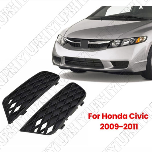 Fog Light Hole Cover For 2009-2011 for Honda for Civic US Version Driver Passenger Side