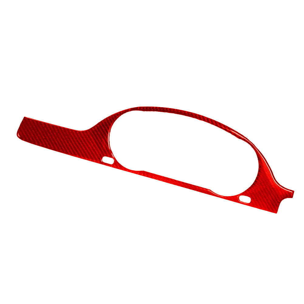 Red Carbon Fiber Speedmeter Panel Trim for Volkswagen for Passat 2006-2011 Type B