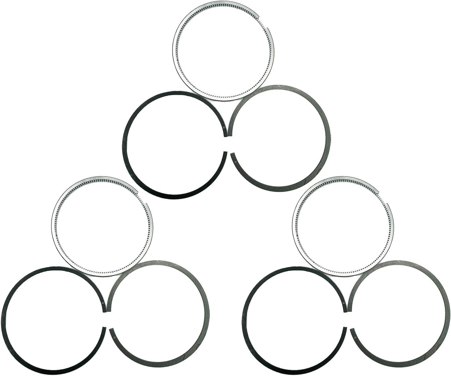 Piston Ring 3 Sets STD 67mm For Kubota D722 Diesel Engine 16853-21050