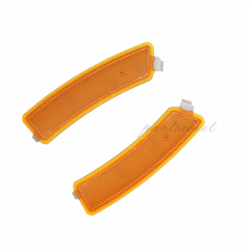 Pair LH  RH Front Bumper Side Marker Reflector Lamps Fit for 13-16 for Lincoln MKZ