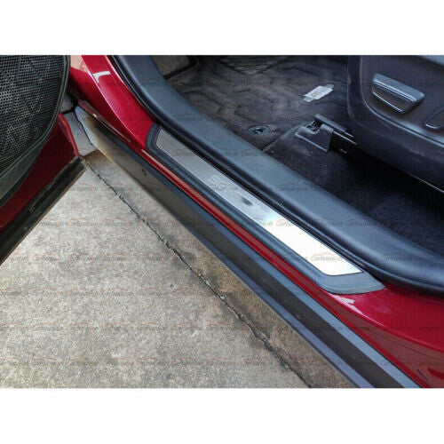 for Kia Seltos 2020-2022 2023 Door Sill Scuff Plate Guard Mouldings Cover Trim