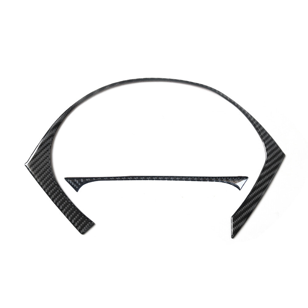 2x carbon fiber interior speedometer bezel for BMW Z4 E89 2009-2016