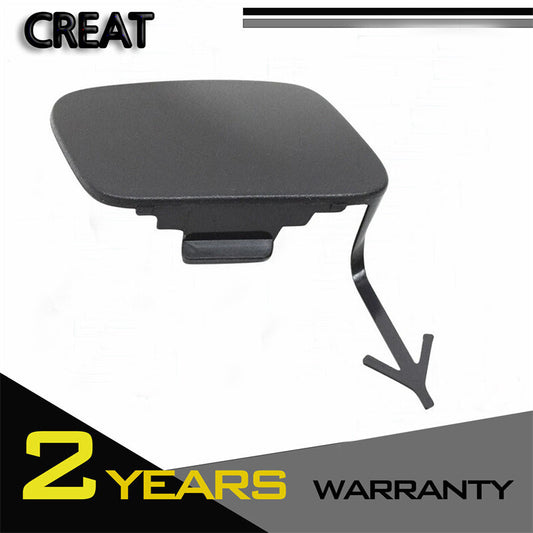 Front bumper tow hook cover for Audi Q7 Base 2016 2017 2018 2019 Unpainted