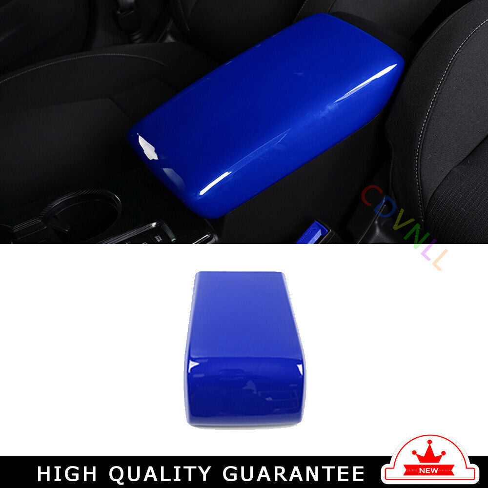 Middle Console Armrest Box Cover Trim for Honda for Civic 11th 2022-2023 Bright Blue
