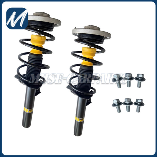 2-piece front LH and right-hand shock absorber/strut and coil spring assembly for Chevrolet for Cadillac for GMC 