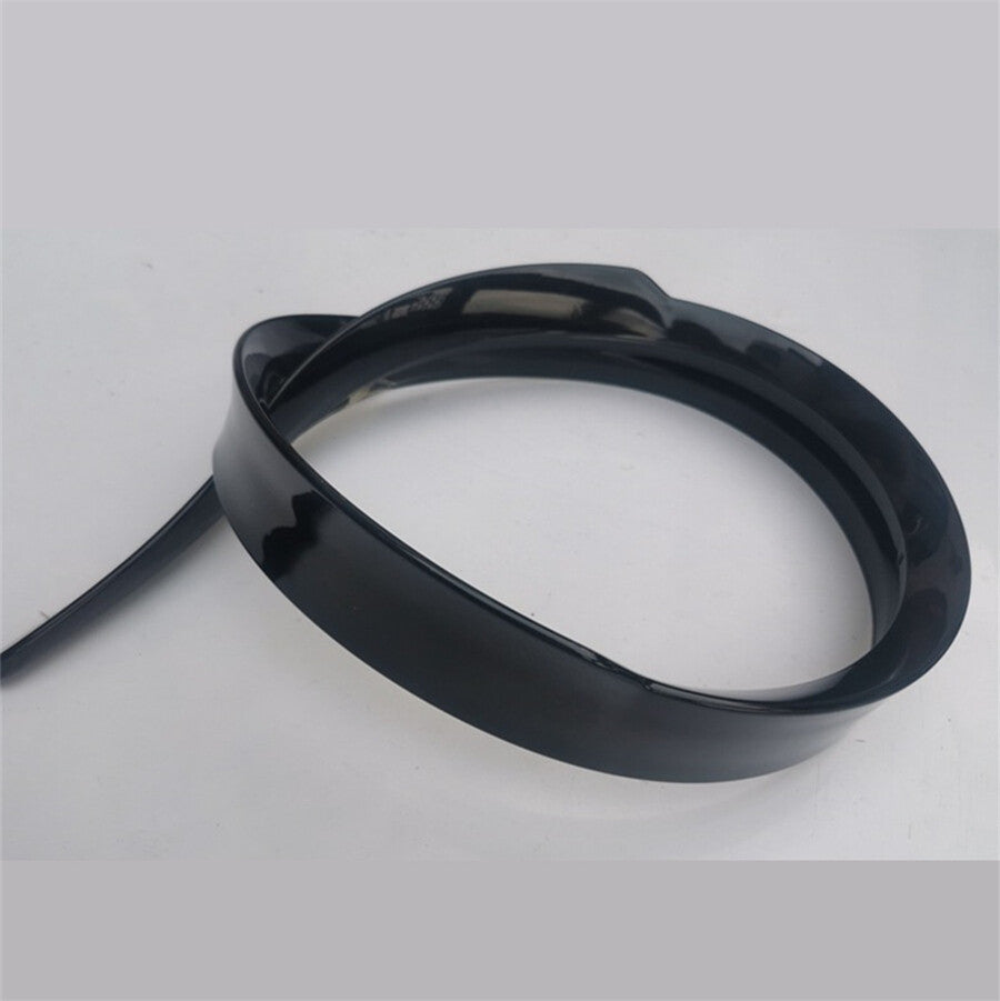 DIY Refit Spoiler PU Glossy Black Car Rear Roof Lip Spoiler Lip Wing Tail 99CM