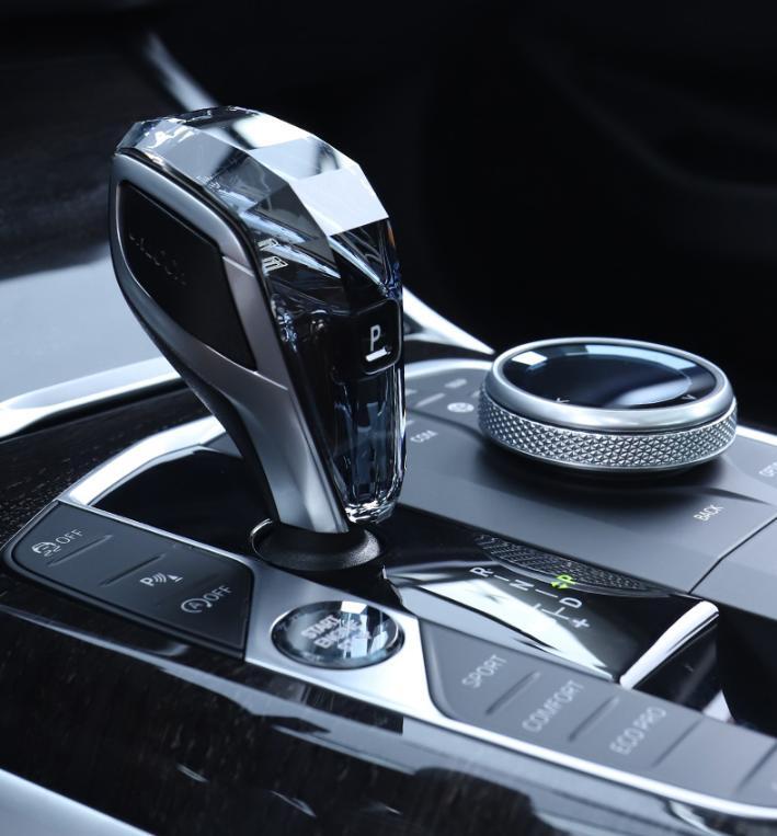 Fit for BMW X3 G01 Crystal Style Interior Gear Shift Knob Cover 2018-2021