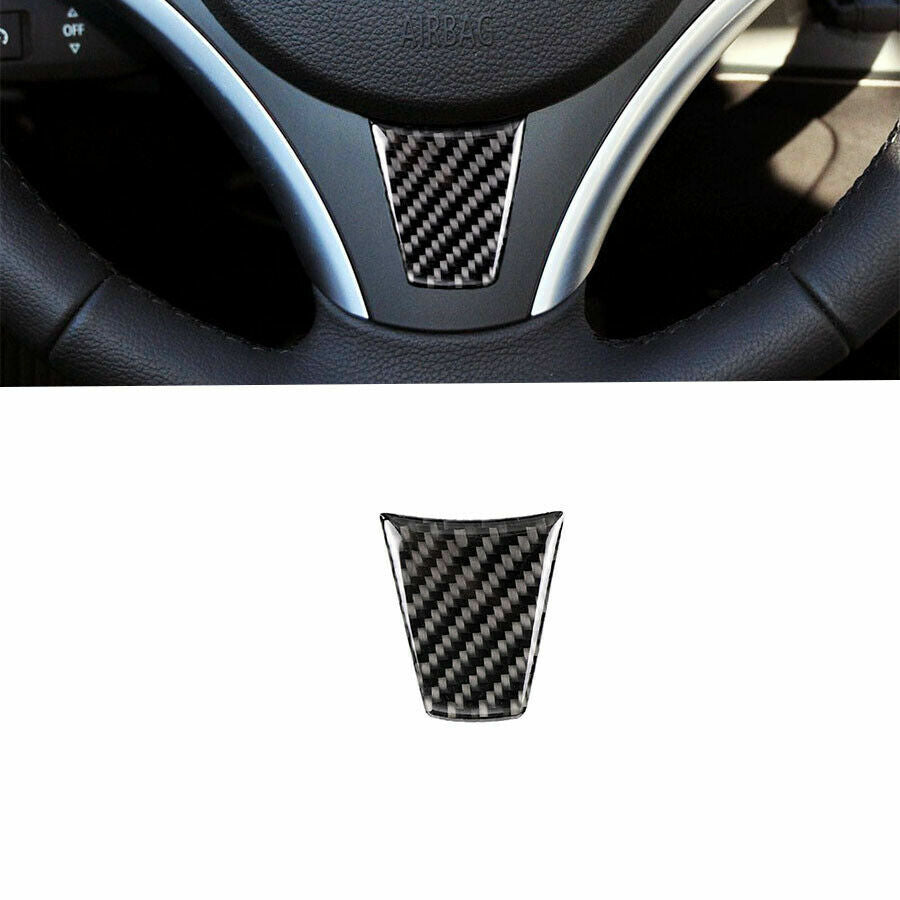 Carbon fiber interior steering wheel cover suitable for BMW 3 Series E90 E92 (2005-12-)
