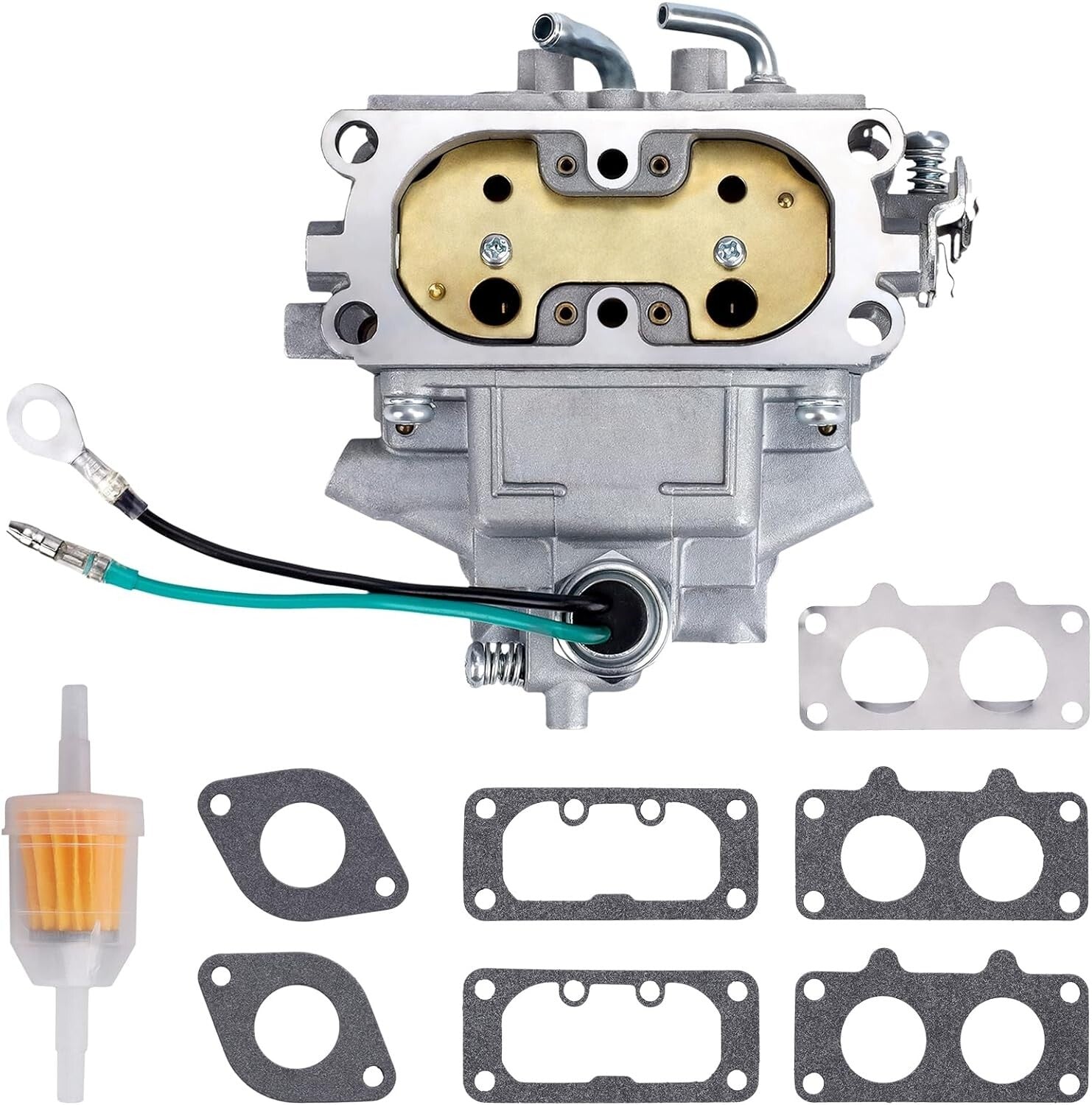 Carburetor for Kawasaki FH601V 4-Cycle Engine15003-7041 15003-7077 with Gaskets