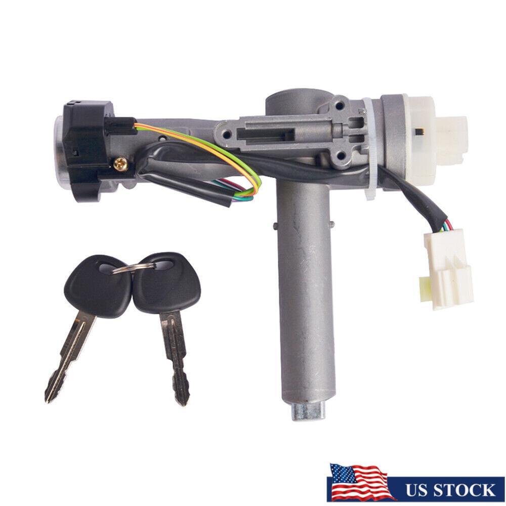 1Set New Car Ignition Lock Cylinder Switch W/ 2 Keys For Optima Sonata 2001-2006