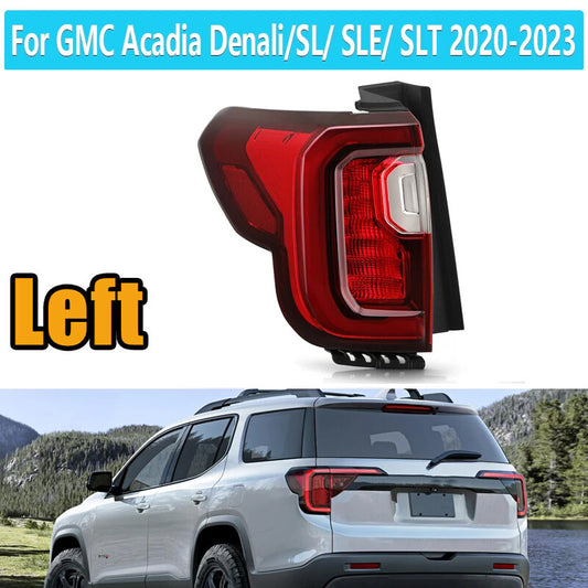 Left Rear Tail Light Lamp for GMC Acadia Denali/SL/ SLE/ SLT 2020-2023 84746544