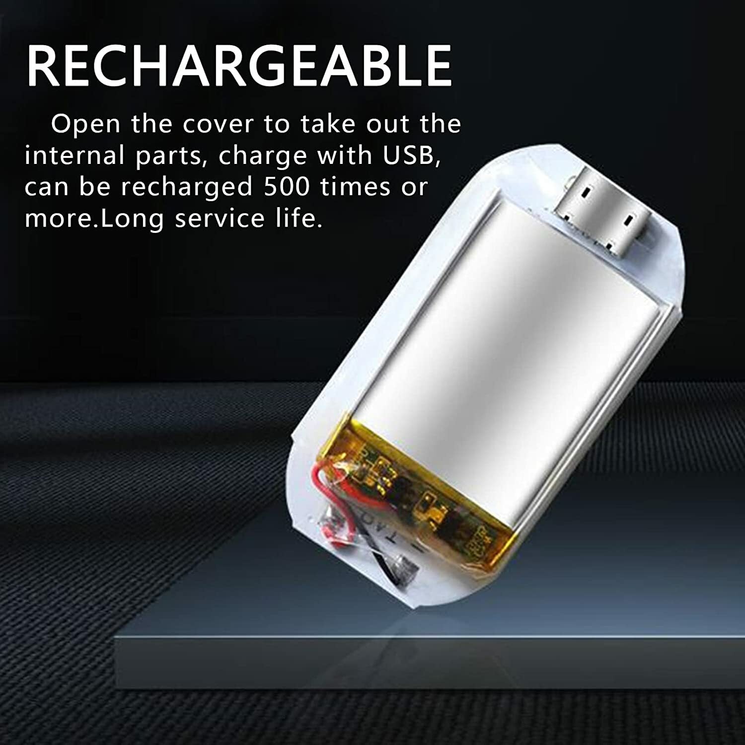 Car USB Rechargeable LED Touch Light Wireless Auto Roof Reading for Mini Night Lamp