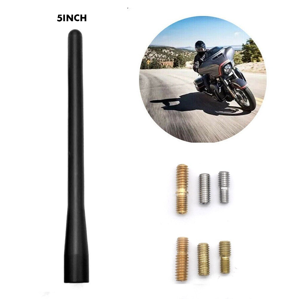 1PC 5 Short Antenna Mast for Harley Davidson Road Street Electra Tour Glide