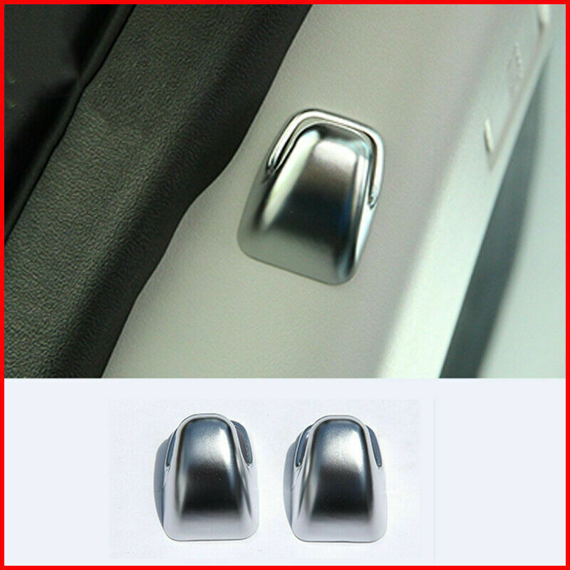 Chrome Silver B-pillar hook up for seat belt cover trim for Range Rover Evoque 2020