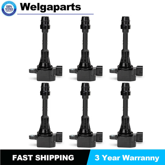 6PCS 22448-8J115/8J11C UF349 IGNITION COIL FOR MAXIMA MURANO ELGRAND PATHFINDER