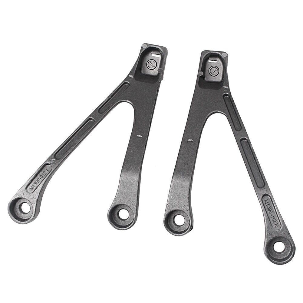 Rear Footrest Bracket Kit Foot Pegs Fit for Honda CBR1000RR 2008-2011 Passenger BLK