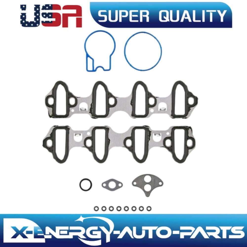 1999-2016 for Chevy LS 4.8 5.3 6.0 6.2 Intake Manifold Gasket Set FEL PRO MS98016T