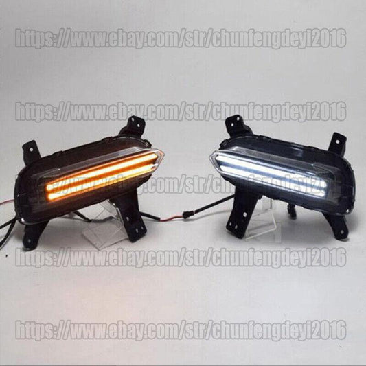 LED DRL Daytime Running Driving Light W/ Turn Fit for Kia K3 Forte Cerato 19-20