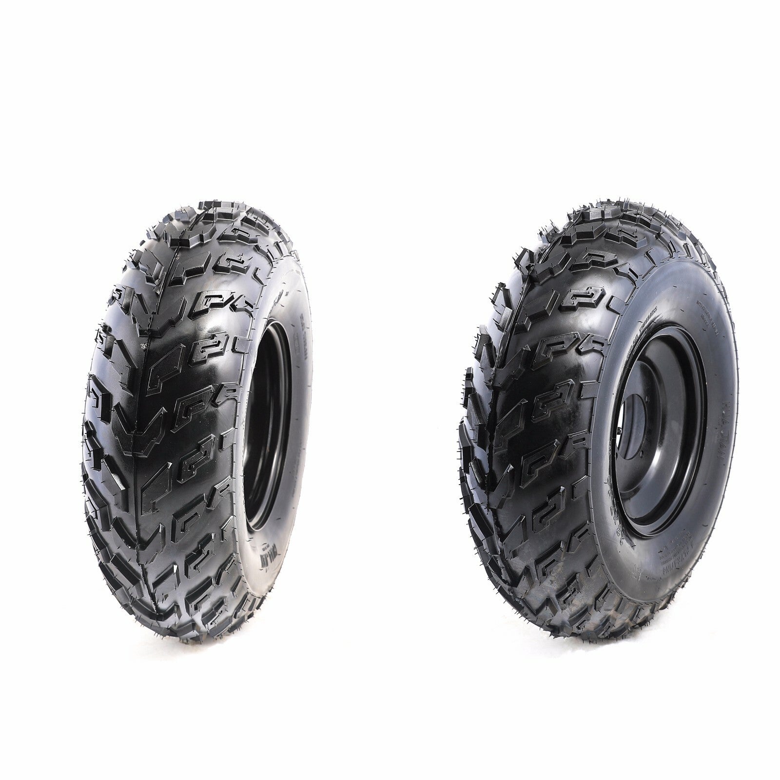 A pair of 23x7-10 tires and rims suitable for all-terrain vehicles, go-karts, for golf carts, 200cc, 250cc...