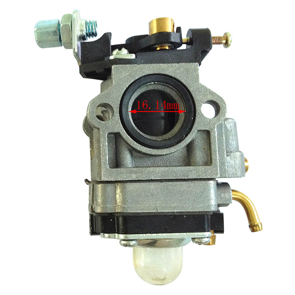 15mm Carburetor for 49c 50cc 2 Stroke Brushcutter Trimmer Whipper Snipper ATV