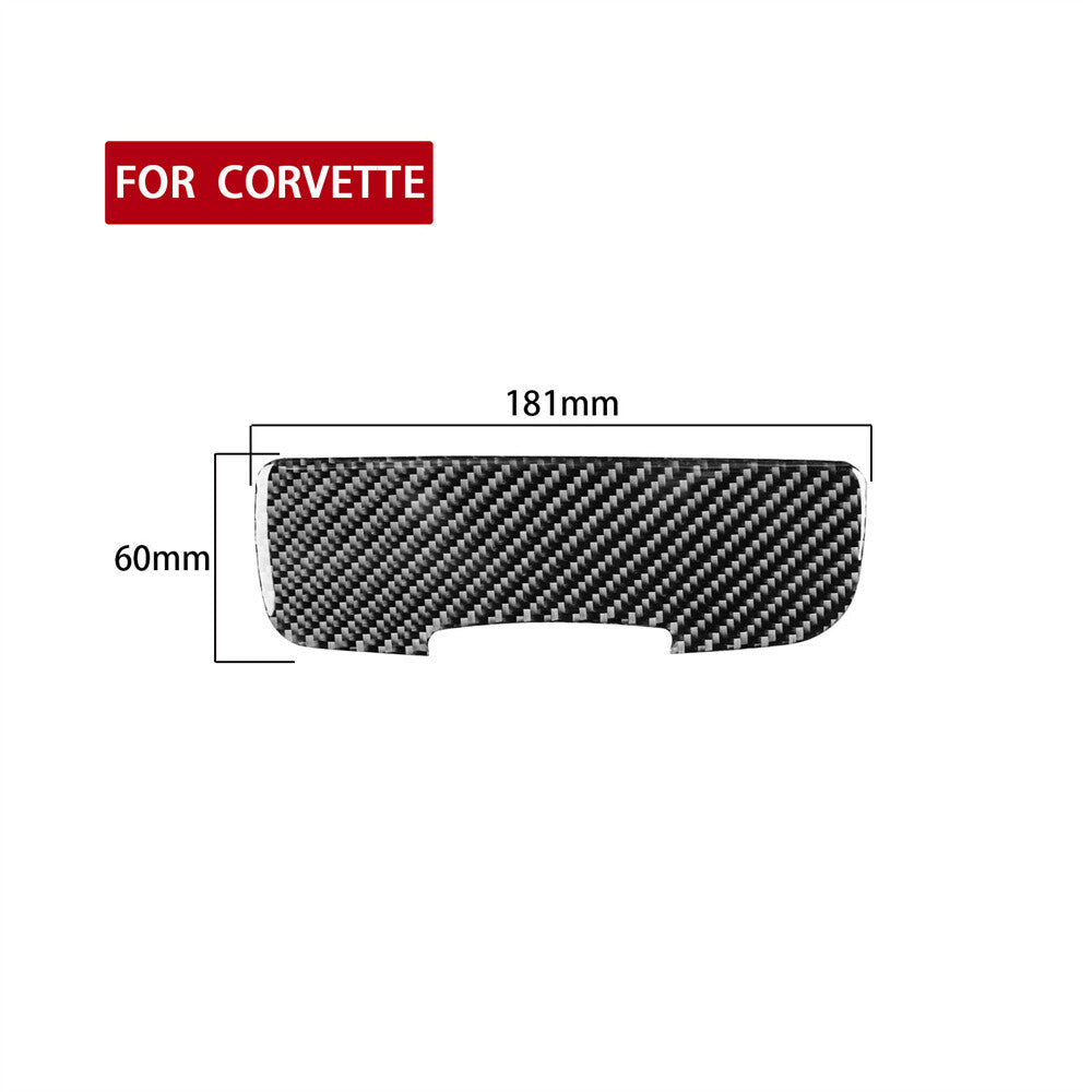 Carbon Fiber Interior Power Outlet Panel Cover for Chevrolet for Corvette C5 1998-04