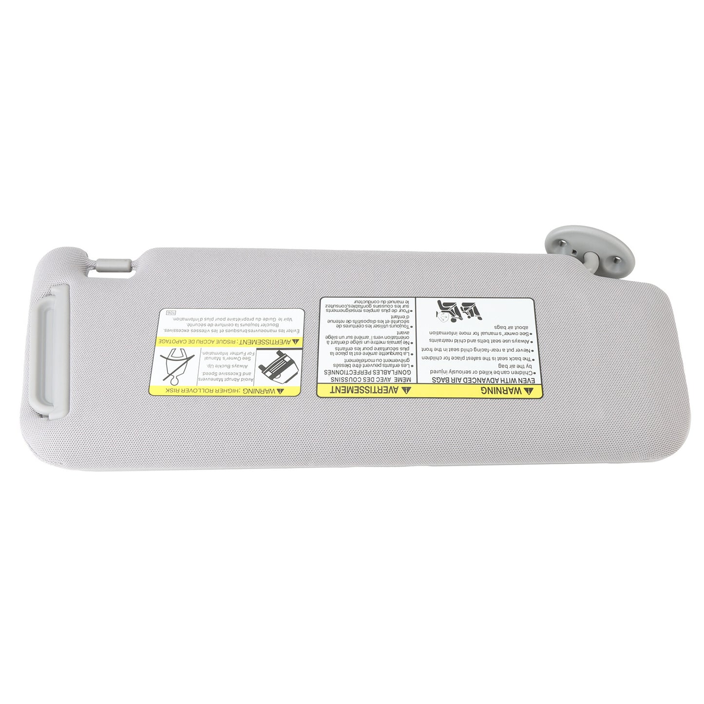 1PCS 74310-35A91-B1 2010-2023 Left Side New Gray Sun Visor Fit for Toyota Prado
