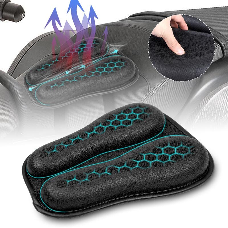Motorcycle 3D Gel for Seat Cushion Cover Comfort Pillow Pressure Relief Air Pad