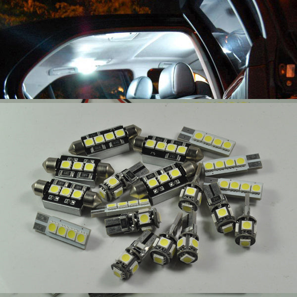Canbus White 25 Light SMD LED Interior plate Kit for Porsche for Cayenne 957 2008