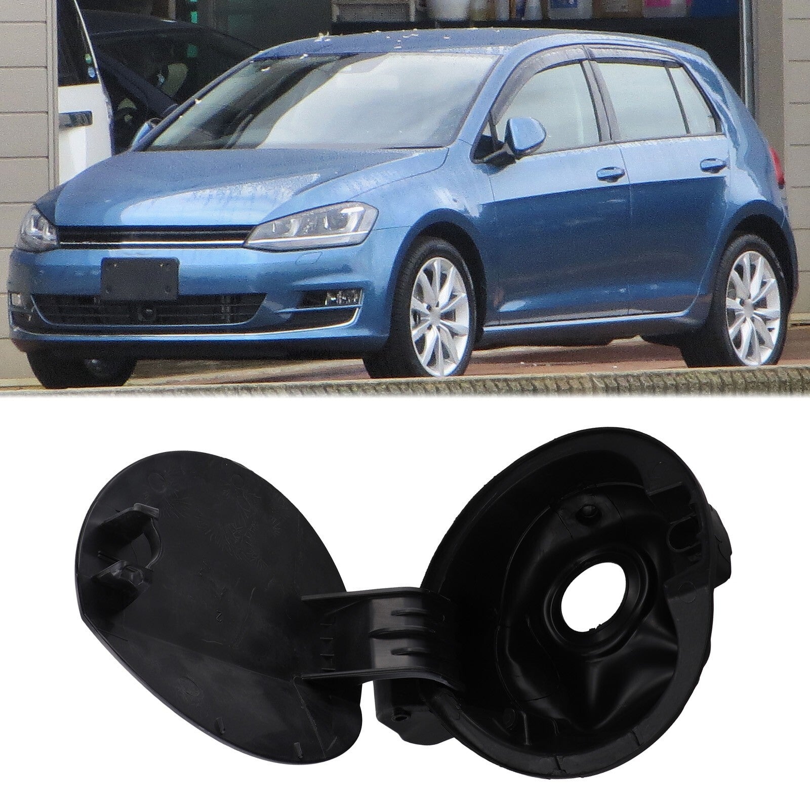 for Golf MK6 2009-2013 Primer Fuel Gas Tank Filler Door Lid Cover 5K6809857C