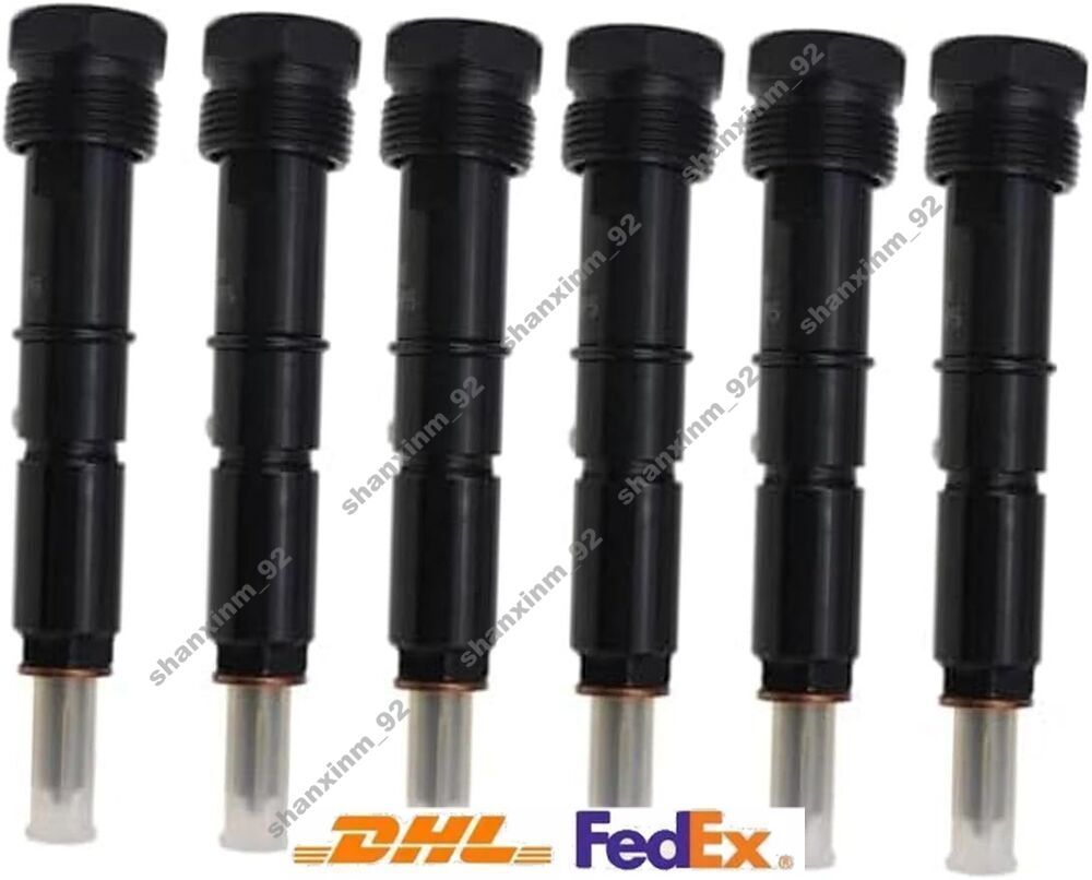 6PCS Fuel Injector 3908238 3802333 3919327 for Engine 4BT 6BT