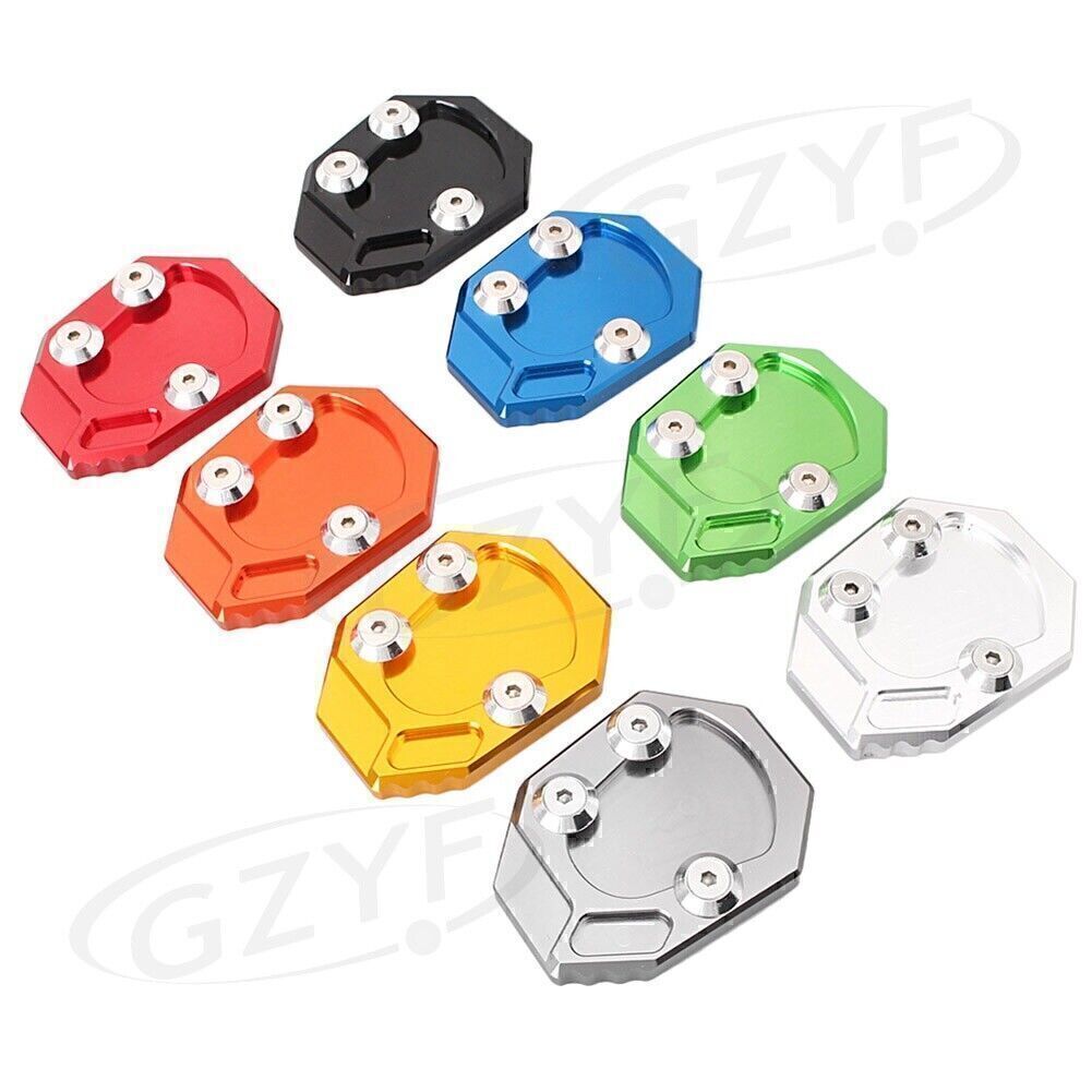Kickstand Side Stand Extension Enlarge Pad Plate for YAMAHA YZF R1 2009 - 2015
