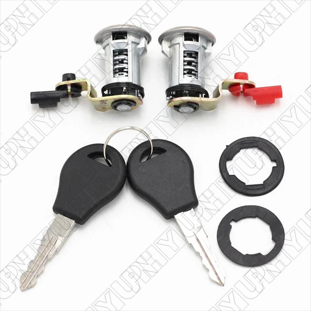 Left Right Door Lock Set W/ Keys Fit for Nissan Pickup 1984-1998 # 80600-01G25