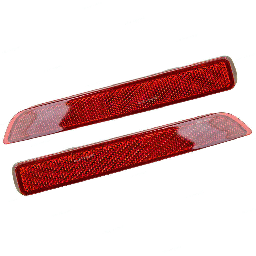 Fit for Nissan Leaf Murano Sentra 2018-2022 Rear RightLeft Bumper Reflector Red