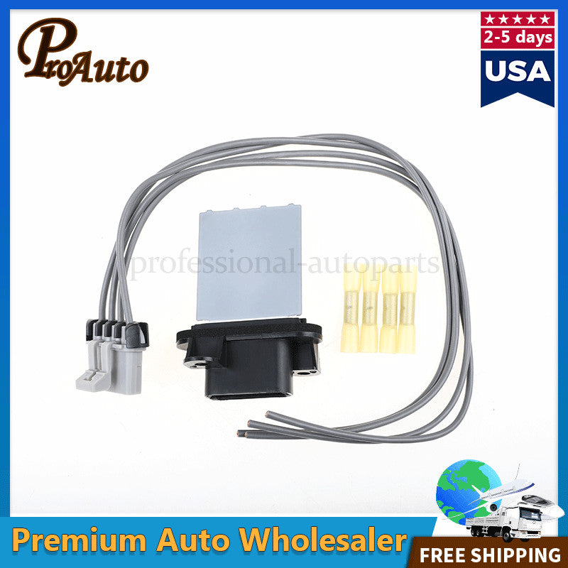 Heater Blower Motor Resistor w/ Harness 8713804052 for Toyota Tacoma 2005-2020