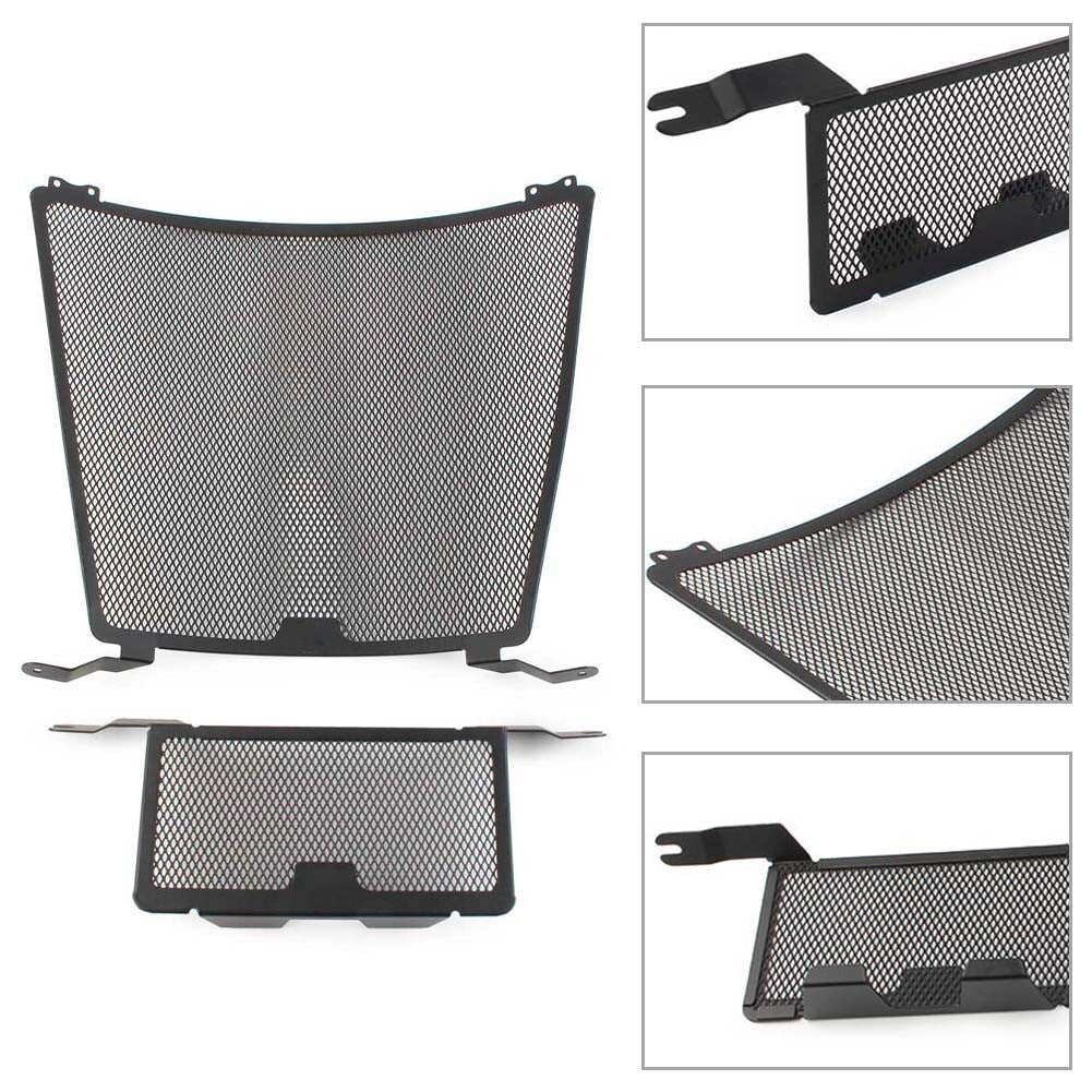 Radiator Guard Grille Cover Protector for BMW S1000RR 2019-2023 Motorcycle Black