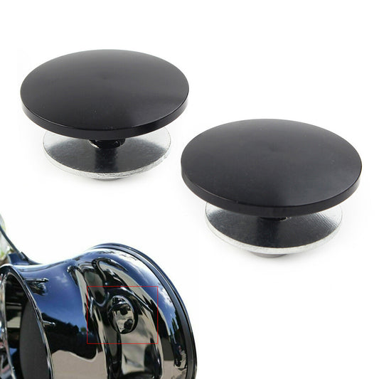 Black Inner Fairing Mirror Plugs fit for Harley Street Glide Trike FLHXXX