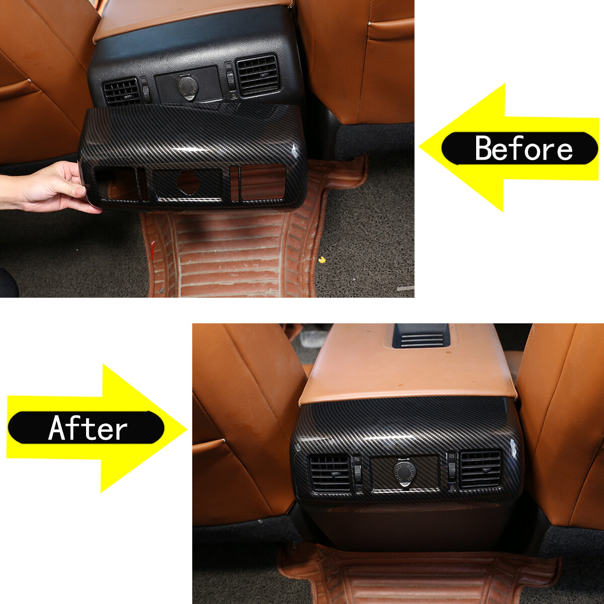 ABS Red Internal GPS Protective Case Navigation Frame Trim for Toyota Tacoma 2011-15 USA