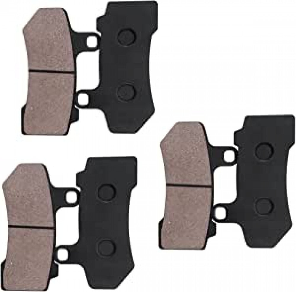 Front Rear brake pads for HARLEY Road Glide 2008-2021 FLHX Street Glide 2008-21
