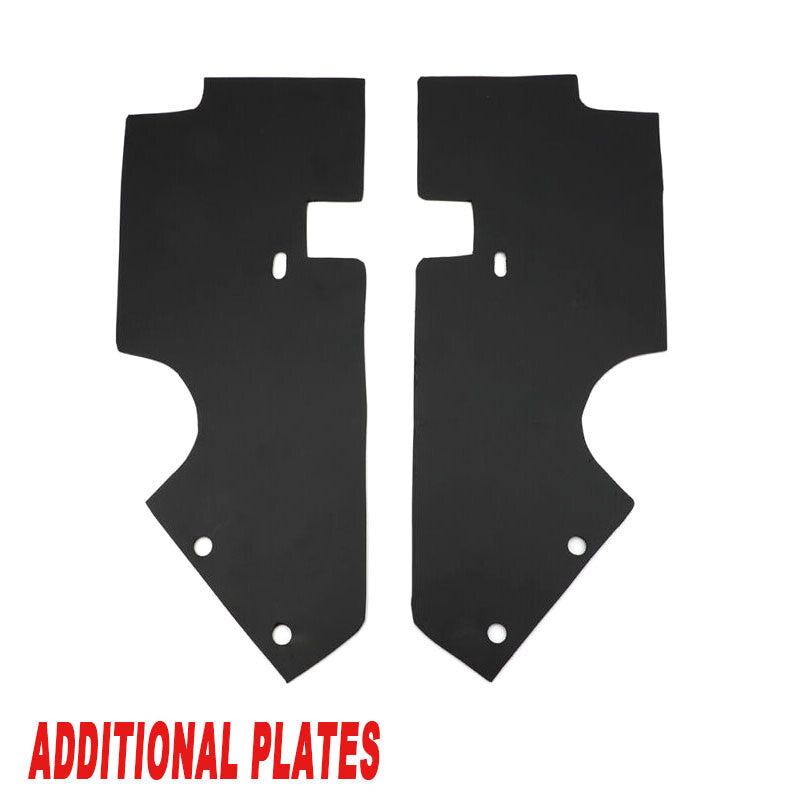 Fixed front boiler wing for BMW S1000R and M1000RR, 2019-2022, carbon fiber.