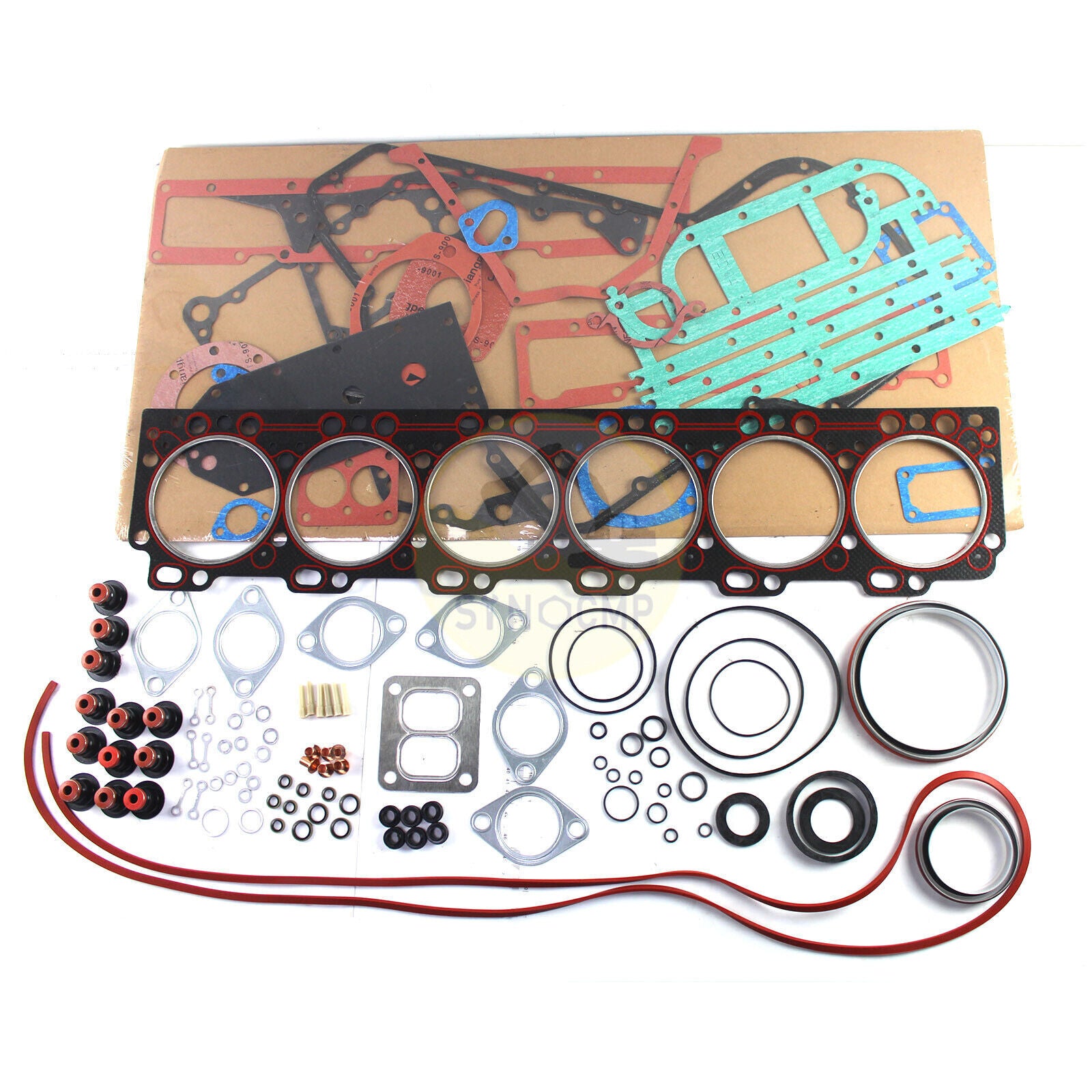 Fit Engine Diesel 8.3L Tractor Engine Overhaul Gasket Kit 6C 6CT 6CTA US